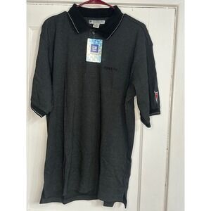 Pontiac arrowhead‎ polo grey size Medium NWT